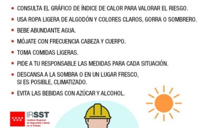 Prevención Riesgos Laborales por exposición al calor