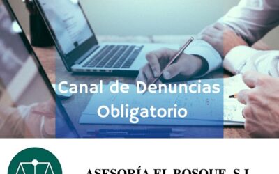 Canal de denuncias obligatorio desde el 1 de diciembre de 2023